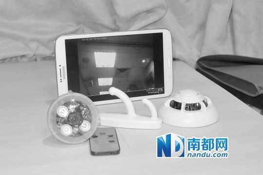 香港民建聯(lián)從市面購買到的偷拍儀器。