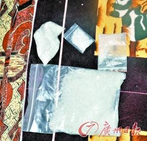 繳獲的各種毒品