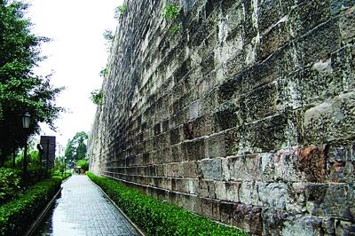 　　東水關(guān)處的城墻。資料圖片