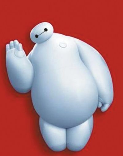 《超能陸戰(zhàn)隊》中“大白”形象