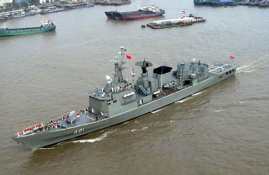 資料圖：中國為泰國建造的納萊頌恩級護(hù)衛(wèi)艦。