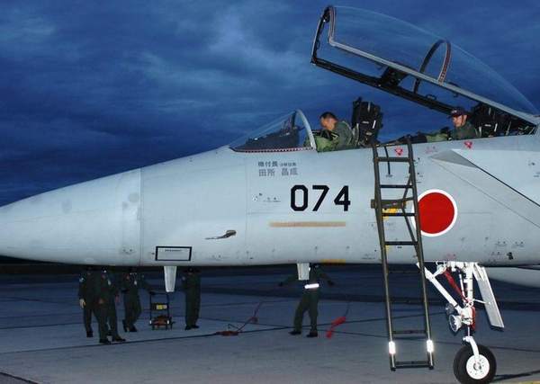 日本的F-15戰(zhàn)斗機(jī)。