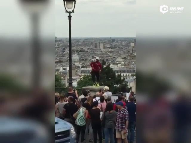 牛！黑人小哥開掛技能不斷