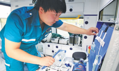 每個(gè)比賽，醫(yī)護(hù)人員都會提前出現(xiàn)