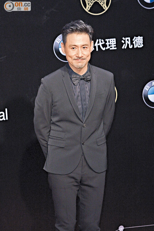 張學(xué)友排除萬難出席金曲獎(jiǎng)。