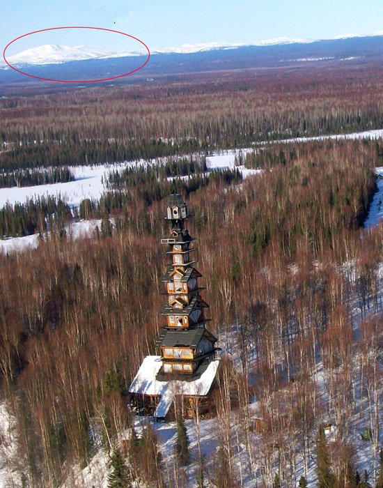 美國(guó)一男子為看雪山花10年時(shí)間加蓋12層小樓